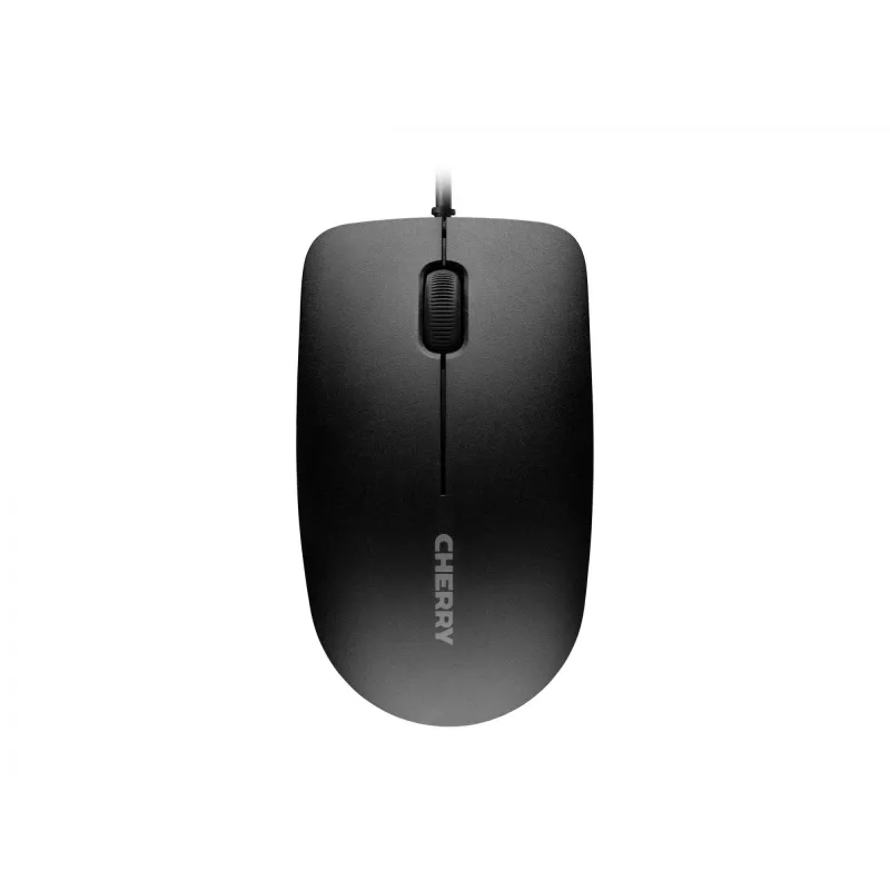 CHERRY DC 2000 Universal USB AZERTY belgiška juoda klaviatūra su pele
