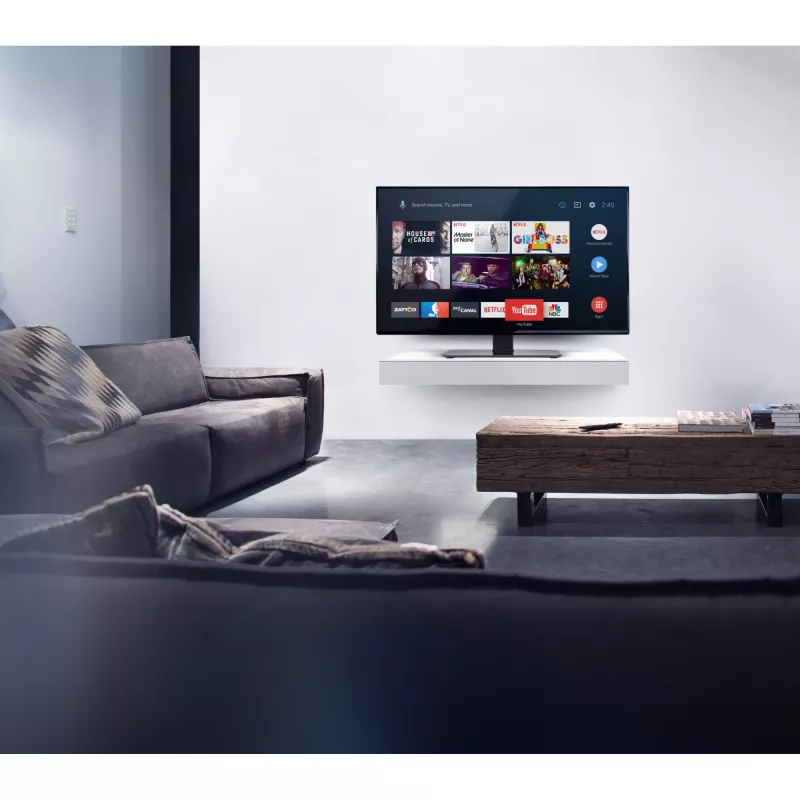 “ONE For All” išmanusis ant stalo statomas televizoriaus stovas WM 2470 | reguliuojamo aukščio | 32–55 | maks. keliamoji galia 40 kg