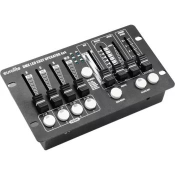 “EUROLITE DMX LED EASY Operator 4x4” 4 kanalų LED DMX valdiklis