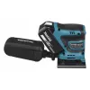 Makita DBO480Z nešiojamasis šlifuoklis Atsitiktinis orbitinis šlifuoklis 14000 OPM Juoda, Mėlyna 210 W