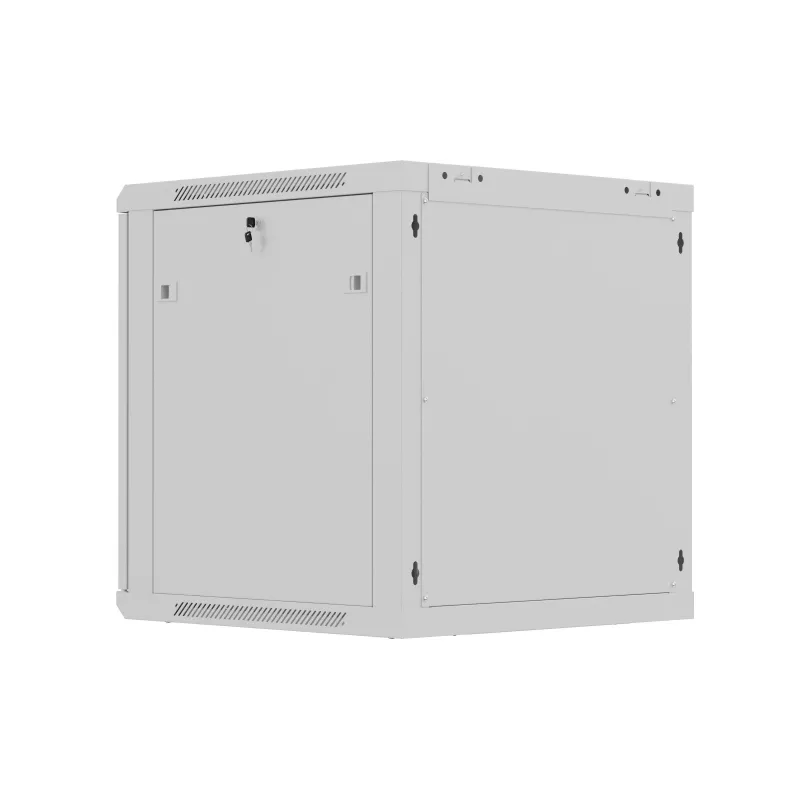 Rack mount cabinet 19 12U 600x600 Pilka