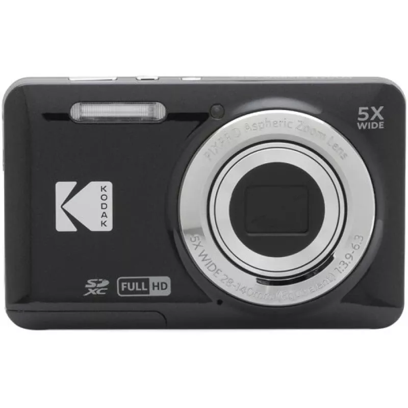 Kodak PIXPRO FZ55 1/2.3 kompaktiškas fotoaparatas 16 MP CMOS 4608 x 3456 pikseliai juodas (FZ55BK)