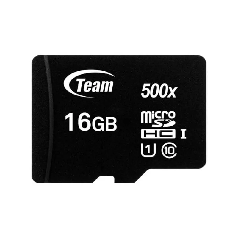 Micro SDHC Team Group 16 GB UHS-I 10 klasės TUSDH16GCL10U03
