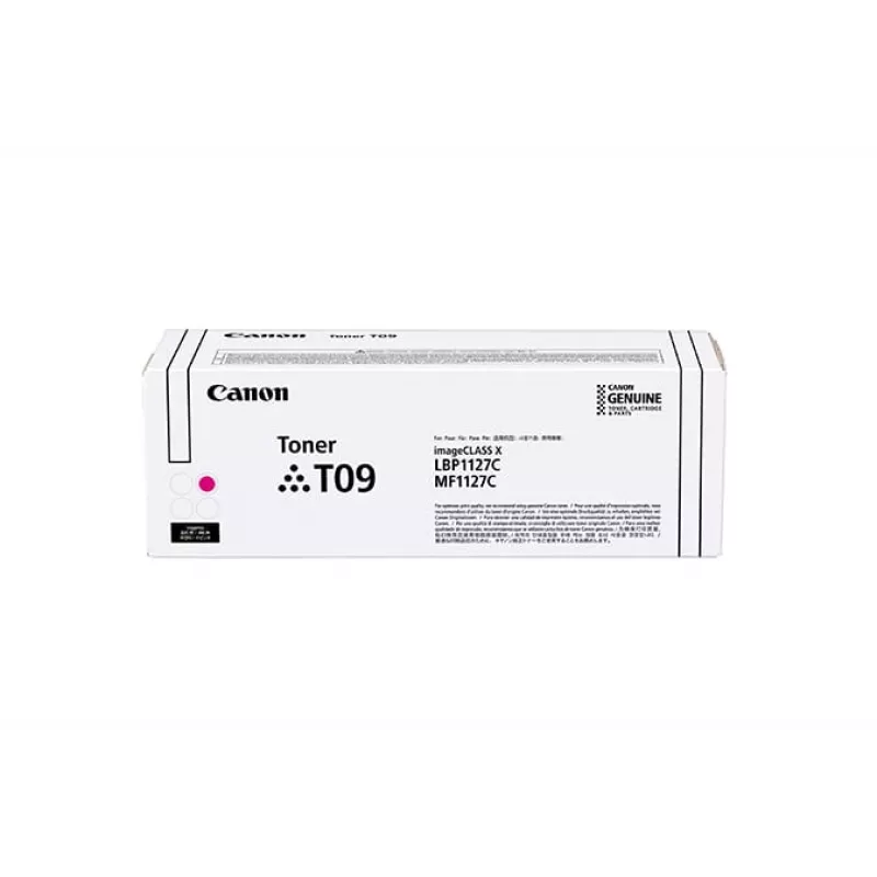 Canon TONER T09 M dažų kasetė 1 vnt. Originalius purpurinė