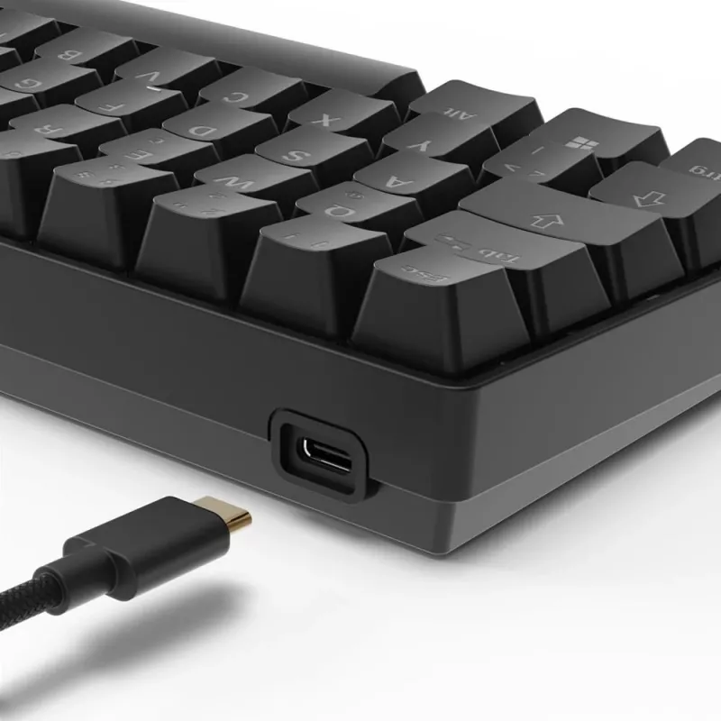 Sharkoon 100065629 klaviatūra, namams, USB, QWERTZ, vokiška, juoda