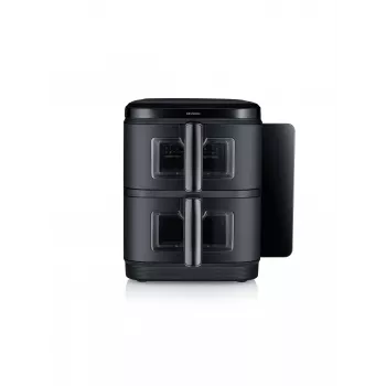 Fritiūrė SEVERIN FR 2468 S-Fry Duo Stack 2-in-1 kepimo talpa, dviejų krepšelių dizainas
