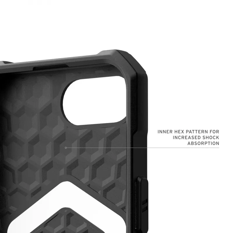 Urban Armor Gear 114496114040 mobiliojo telefono dėklas 15,5 cm (6,1) Dangtelis Juodas
