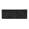CHERRY DC 2000 klaviatūra su pele, universali, USB, QWERTY, čekų, juoda