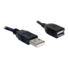 USB 2.0 ilginimo laidas DeLOCK 82457 0,15 m juodas