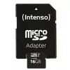 Intenso Performance - „Flash“ atminties kortelė (su microSDHC / SD adapteriu) - 16 GB - UHS-I U1 / 10 klasė - microSDHC UHS-I
