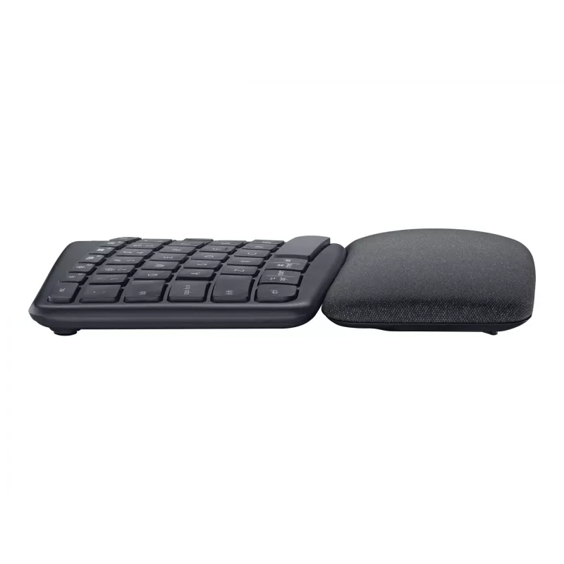 Logitech ERGO K860 - Klaviatūra - Belaidė - 2.4 GHz, Bluetooth 5.0 - QWERTY - Ispaniška - Grafito spalvos