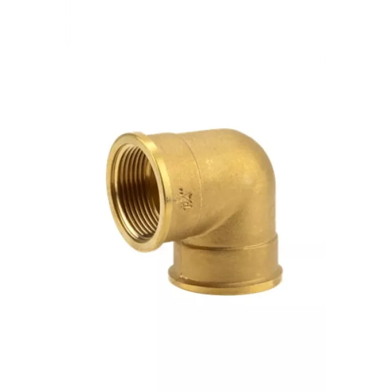 Žalvarinė kampinė vidinio sriegio jungtis 42 mm (G 1.1/4), prijungimas