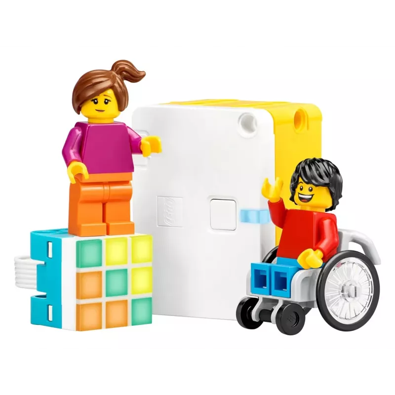 Edukacinis robotikos ir programavimo rinkinys LEGO Education Spike Essential Set A+ 45345 — 449 elementai, amžius 6+