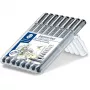 Staedtler 308 pigmentinis įdėklas, juodas, 8 vnt.
