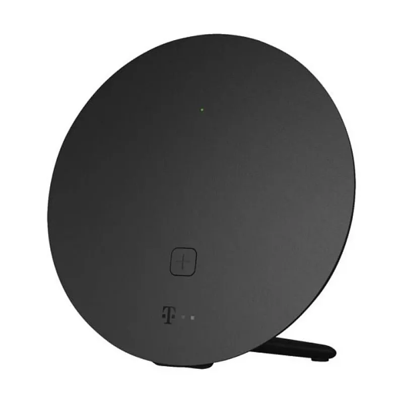 Belaidis stalinis / ant stulpo maršrutizatorius Telekom 40824613 — dviejų dažnių 2,4/5 GHz, Wi‑Fi 6 (802.11ax), Gigabit Ethernet, vidinės antenos, juodas