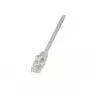 Tinklo kabelis LogiLink 3m RJ45 Cat6 U/UTP Pilkas