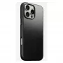 Mobiliojo telefono dėklas Nomad Modern Leather Case, skirtas iPhone 16 Pro Max, 6,9 colio (17,5 cm), juodas, oda+PC+TPU