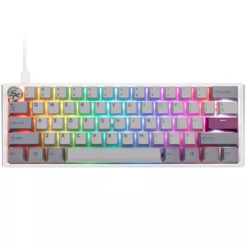 Ducky One 3 Mini klaviatūra USB US English pilka (DKON2161ST-RUSPDMIWHHC2)
