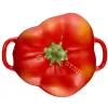ZWILLING MINI COCOTTE PEPPER 470 ml apvalus troškintuvas kepimo indas