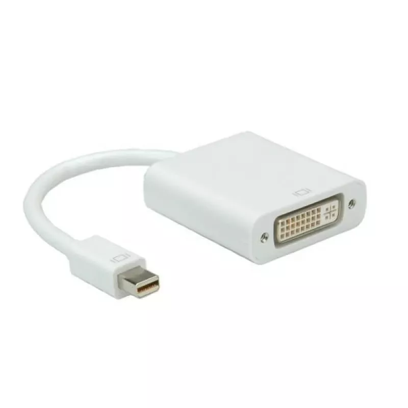 ROLINE Mini DisplayPort-DVI adapteris, Mini DP ST - DVI BU (12.03.3128)