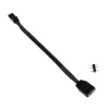 ARGB 3 kontaktų adapterio kabelis Kolink L1-3ADP1-15 — 15 cm, 3 kontaktų ARGB keitiklis