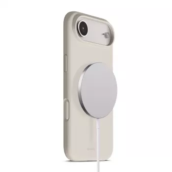 Crong Color Cover telefono dėklas, skirtas iPhone Air MagSafe – akmens smėlio spalva