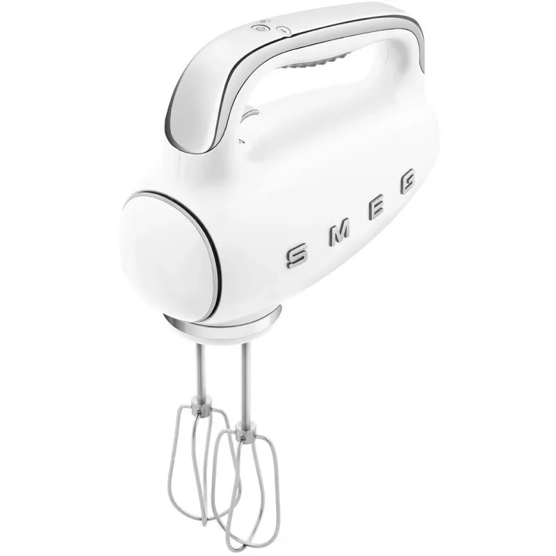 Rankinis plakiklis Smeg 50's Style HMF01WHEU Baltas