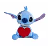 SIMBA pliušinis žaislas Stitch su širdele 50 cm, minkštas mylėtinas herojus