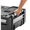 DeWalt DWST08510-1 įrankių dėžė — aliuminio ir plastiko konstrukcija, juoda/geltona
