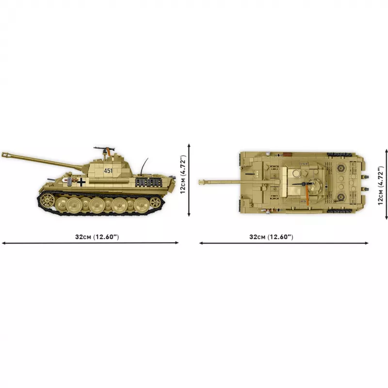 Blokai Panzer V Panther G Pudel 1133 blokai