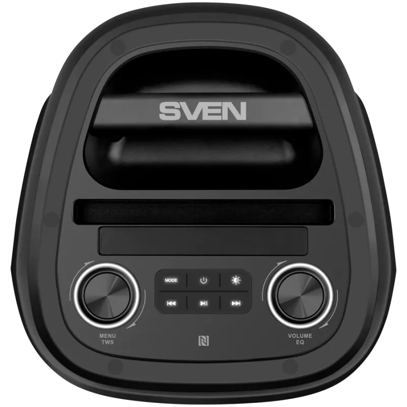 SVEN PS-850, (100 W, TWS, Bluetooth, FM, USB, microSD, LED ekranas, 8000 mAh)