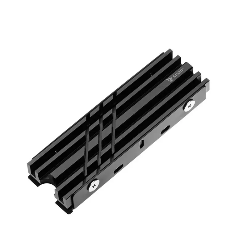 Oro aušintuvas SAVIO M.2 NVMe 2280 AK-60 juodas radiatorius 22x80 mm SSD