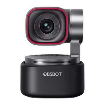 Internetinė kamera Obsbot Tiny 3 PTZ 4K, Obsbot – kompaktiška 4K PTZ kamera, skirta transliacijoms ir konferencijoms