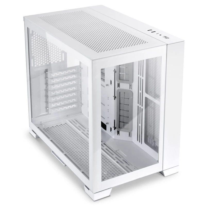 PC korpusas Lian Li O11D Mini-S Mini Tower baltas (suderinamas su SFX/SFX-L maitinimo šaltiniu)