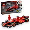 LEGO Speed Champions Ferrari SF-24 F1 lenktyninis automobilis, rinkinys 77242 — 275 vnt., 1 minifigūrėlė, 10+ metų
