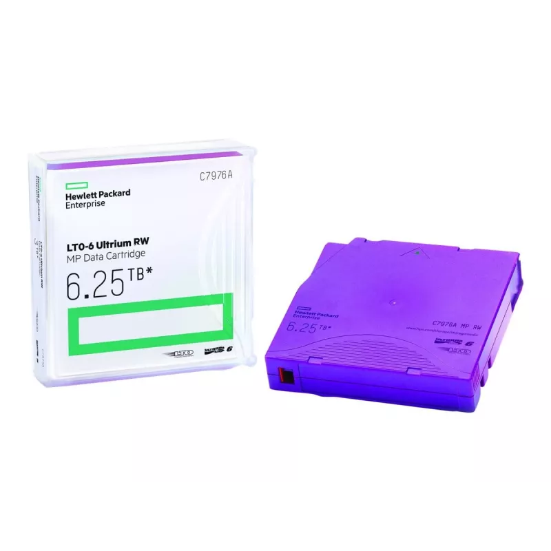 HPE LTO-6 Ultrium 6.25TB RW duomenų kasetė