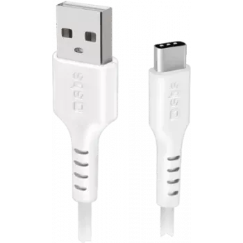 SBS USB duomenų laidas mobiliesiems telefonams 2.0/Type C 1,5 m baltas - laidas - skaitmeninis/duomenų