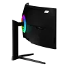 49 colių lenktas LED monitorius Arozzi Nova — 5120 x 1440 Dual QHD, VA skydelis, 4 ms, USB šakotuvas, VESA