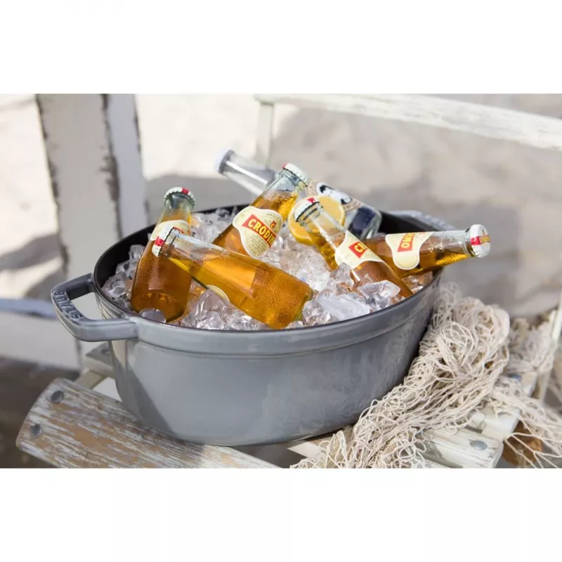 Keraminis kepimo indas Staub La Cocotte 5,5 L ovalus