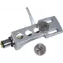 Garso galvutės laikiklis Omnitronic 10605262 — sidabrinis tonearmo galvutės laikiklis, keičiamas patefonams
