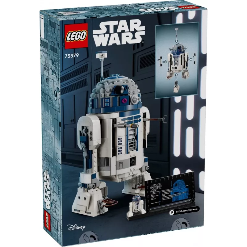 „LEGO“ surenkamas droidas R2‑D2 rinkinys 75379 — 1 050 detalių, nuo 10 metų, 160×110×240 mm, 0,24 kg