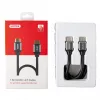 HDMI laidas Unitek C138W 2 m — HDMI 2.1, 48 Gbit/s, 4K/120Hz, HDR10 & Dolby Vision, ARC, paauksuotos jungtys