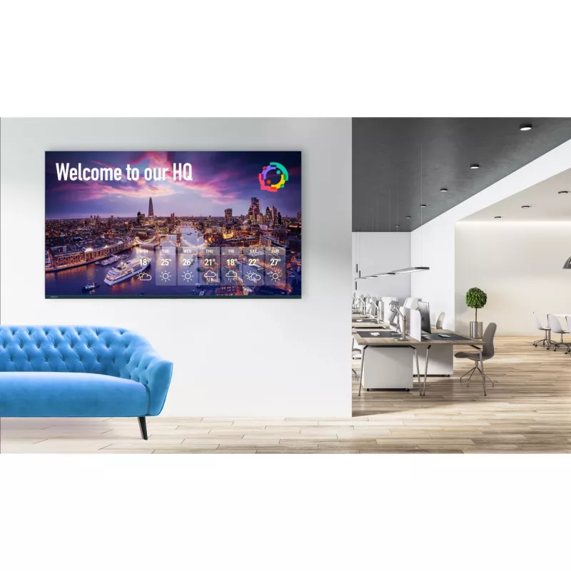 Monitor Avocor AVK-6510 65 colių LED 4K Ultra HD