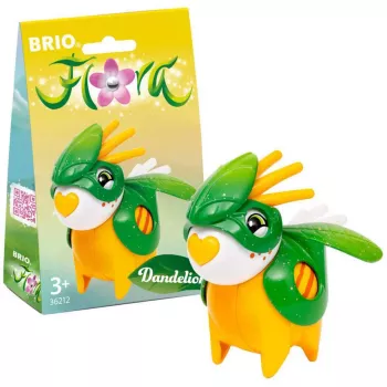 Ravensburger BRIO Dandelion Leaf Outfit playset — 3+ metų, pilka/baltas/geltona
