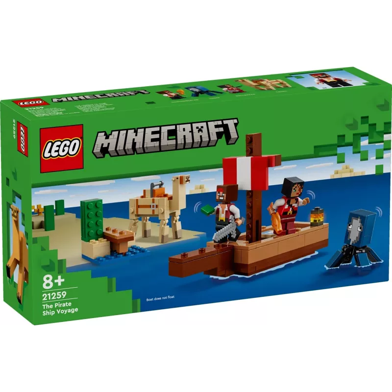 LEGO MINECRAFT 21259 The Pirate Ship Voyage
