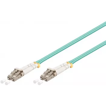 „Microconnect FIB442010-FLAT“ „InfiniBand“ / šviesolaidinis kabelis 10 m, LC, aqua spalvos