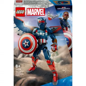 LEGO MARVEL 76296 Nauja Kapitono Amerikos konstrukcinė figūrėlė