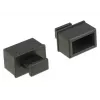 Socket safety cover DeLOCK 64021 Juoda 10 vnt.
