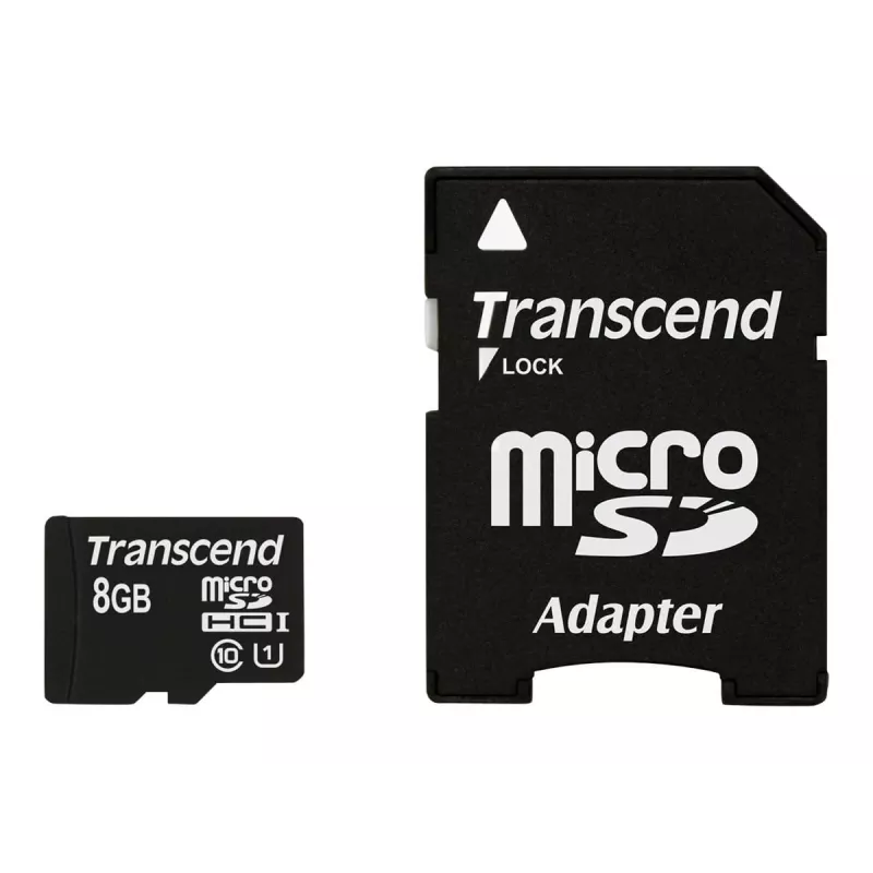 Transcend Premium - „Flash“ atminties kortelė (microSDHC / SD adapteris)