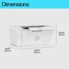 HP LaserJet Pro M110w spausdintuvas - A4 vienspalvis lazerinis, spausdina, WiFi, 20 psl./min, 100-1000 puslapių per mėnesį